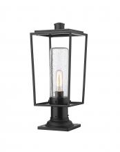  594PHMR-533PM-BK - 1 Light Outdoor Pier Mounted Fixture