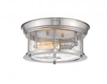  727F10-BN - 2 Light Flush Mount