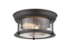  727F10-BRZ - 2 Light Flush Mount