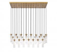  740P-23L-RB - 23 Light Linear Chandelier