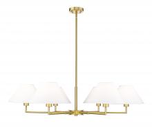  744-44R-LG - 6 Light Chandelier