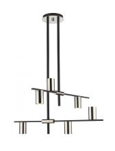  814-6MB-PN - 6 Light Chandelier