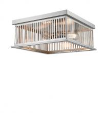 Z-Lite 333F3BN - 3 Light Flush Mount