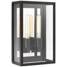  CHO 2935AI-CG - Fresno Medium 2-Light 3/4 Wall Lantern