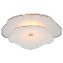  KS 2064PN-CRE - Leighton 14" Layered Flush Mount