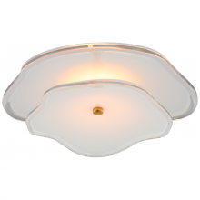  KS 2064SB-CRE - Leighton 14" Layered Flush Mount