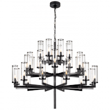  KW 5202BZ-CG - Liaison Triple Tier Chandelier