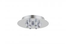  106-PC - 6 Light Round Multi Port Canopy