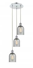 Innovations Lighting 113B-3P-PC-G257 - Caledonia - 3 Light - 12 inch - Polished Chrome - Cord Hung - Multi Pendant