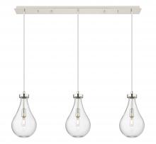 Innovations Lighting 123-451-1P-PN-G451-7CL - Owego - 3 Light - 37 inch - Polished Nickel - Linear Pendant