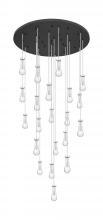 Innovations Lighting 148BK-451-1P-SN-G451-4CL - Owego - 21 Light - 48 inch - Brushed Satin Nickel - Multi Pendant