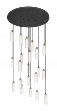 Innovations Lighting 148BK-B-21P-BB-G434-12SDY - Crown Point - 21 Light - 48 inch - Brushed Brass - Multi Pendant