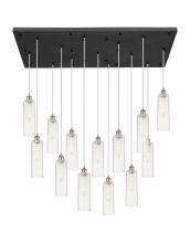 Innovations Lighting 154BK-B-13P-SN-G434-12SDY - Crown Point - 13 Light - 54 inch - Brushed Satin Nickel - Multi Pendant