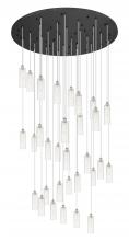 Innovations Lighting 160BK-B-31P-PN-G434-12SDY - Crown Point - 31 Light - 60 inch - Polished Nickel - Multi Pendant