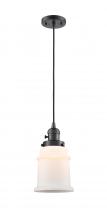  201CSW-OB-G181-LED - Canton - 1 Light - 6 inch - Oil Rubbed Bronze - Cord hung - Mini Pendant