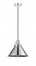  201CSW-PC-M10-PC - Briarcliff - 1 Light - 10 inch - Polished Chrome - Cord hung - Mini Pendant