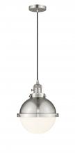  201CSW-SN-HFS-81-SN-LED - Hampden - 1 Light - 9 inch - Brushed Satin Nickel - Cord hung - Mini Pendant