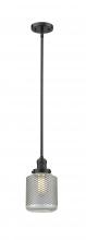  201S-OB-G262-LED - Stanton - 1 Light - 6 inch - Oil Rubbed Bronze - Stem Hung - Mini Pendant