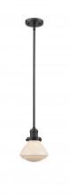  201S-OB-G321-LED - Olean - 1 Light - 7 inch - Oil Rubbed Bronze - Stem Hung - Mini Pendant