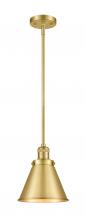  201S-SG-M13-SG - Appalachian - 1 Light - 8 inch - Satin Gold - Stem Hung - Mini Pendant