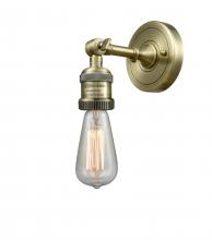  203-AB-LED - Bare Bulb - 1 Light - 5 inch - Antique Brass - Sconce