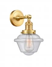  203-SG-G534-LED - Oxford - 1 Light - 8 inch - Satin Gold - Sconce