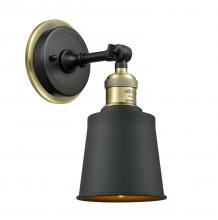  203BP-BABAB-M9-BK - Addison - 1 Light - 5 inch - Black Antique Brass - Sconce