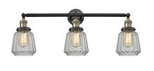  205-BAB-G142 - Chatham - 3 Light - 30 inch - Black Antique Brass - Bath Vanity Light