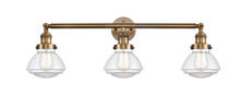  205-BB-G322-LED - Olean - 3 Light - 31 inch - Brushed Brass - Bath Vanity Light