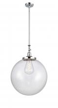  206-PC-G204-18 - Beacon - 1 Light - 12 inch - Polished Chrome - Stem Hung - Mini Pendant