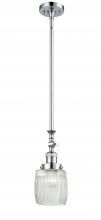  206-PC-G302-LED - Colton - 1 Light - 6 inch - Polished Chrome - Stem Hung - Mini Pendant