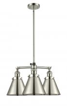  207-PN-M13-PN-LED - Appalachian - 3 Light - 21 inch - Polished Nickel - Stem Hung - Chandelier