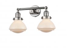  208-PN-G321-LED - Olean - 2 Light - 17 inch - Polished Nickel - Bath Vanity Light