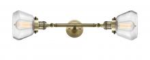 Innovations Lighting 208L-AB-G172 - Fulton - 2 Light - 7 inch - Antique Brass - Bath Vanity Light