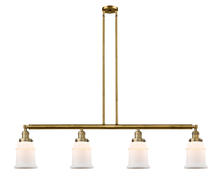 Innovations Lighting 214-BB-G181-LED - Canton - 4 Light - 51 inch - Brushed Brass - Stem Hung - Adjustable Island Light