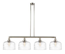 Innovations Lighting 214-PN-G713-L-LED - Bell - 4 Light - 54 inch - Polished Nickel - Stem Hung - Adjustable Island Light