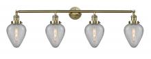  215-AB-G165-LED - Geneseo - 4 Light - 43 inch - Antique Brass - Bath Vanity Light