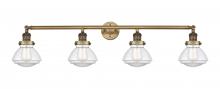  215-BB-G322-LED - Olean - 4 Light - 43 inch - Brushed Brass - Bath Vanity Light