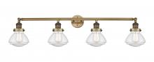  215-BB-G324-LED - Olean - 4 Light - 43 inch - Brushed Brass - Bath Vanity Light