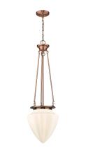  221-1P-AC-G661-12 - Beacon - 1 Light - 14 inch - Antique Copper - Chain Hung - Pendant