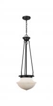  221-1P-BK-G541 - Oxford - 1 Light - 12 inch - Matte Black - Pendant