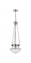  221-1P-PN-G542 - Oxford - 1 Light - 12 inch - Polished Nickel - Pendant