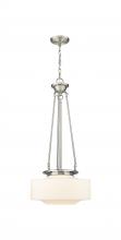  221-1P-SN-G691-16 - Bridgeton - 1 Light - 16 inch - Satin Nickel - Chain Hung - Pendant