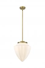 Innovations Lighting 221-1S-BB-G661-12 - Beacon - 1 Light - 16 inch - Brushed Brass - Stem Hung - Pendant