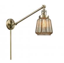  237-AB-G146-LED - Chatham - 1 Light - 8 inch - Antique Brass - Swing Arm