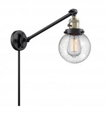  237-BAB-G204-6 - Beacon - 1 Light - 6 inch - Black Antique Brass - Swing Arm