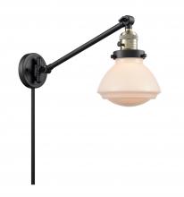  237-BAB-G321-LED - Olean - 1 Light - 9 inch - Black Antique Brass - Swing Arm