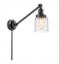 Innovations Lighting 237-BK-G513-LED - Bell - 1 Light - 8 inch - Matte Black - Swing Arm