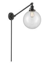  237-OB-G202-10-LED - Beacon - 1 Light - 10 inch - Oil Rubbed Bronze - Swing Arm