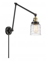 Innovations Lighting 238-BAB-G513-LED - Bell - 1 Light - 8 inch - Black Antique Brass - Swing Arm